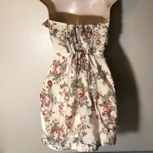 Love Culture floral strapless mini - Picture 4 of 6